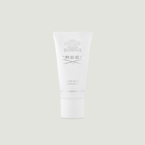 white tube labelled silver mountain water aftershave balm