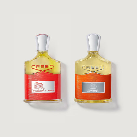 bottles of viking and Viking Cologne side by side